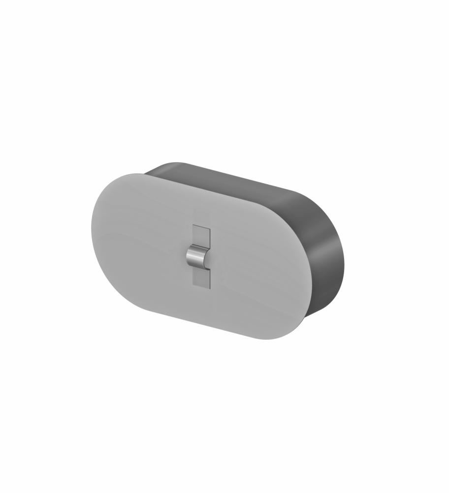 Заглушка овальная