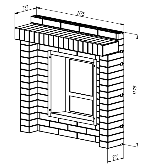 Портал для банной печи "Обращенка-КДМ"