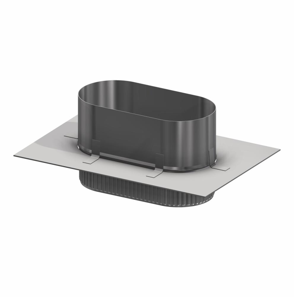 Монтажная площадка овальная