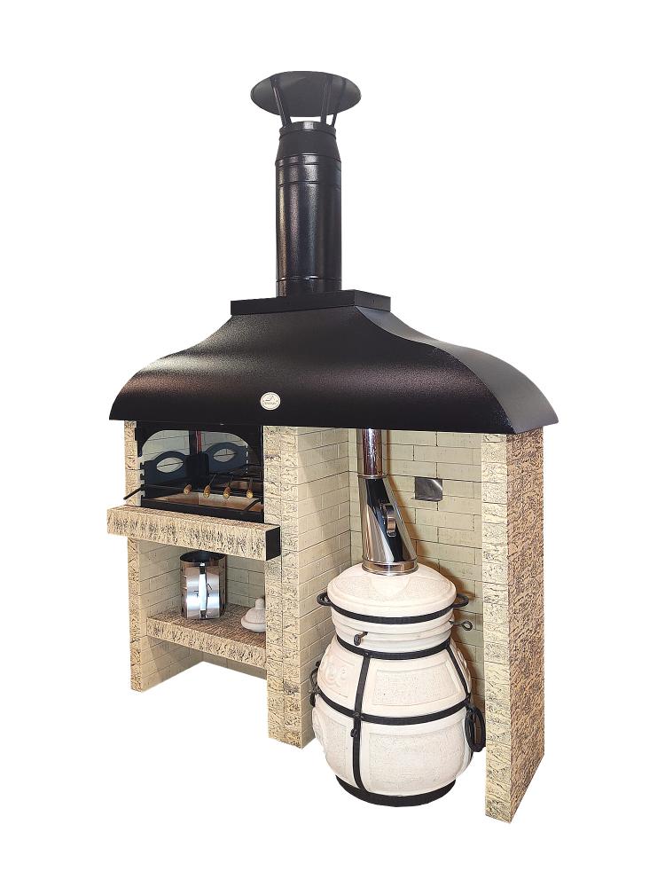 Модуль "МАНГАЛ+ТАНДЫР" (береза)