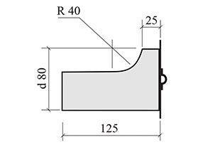 Заглушка притока Ду80