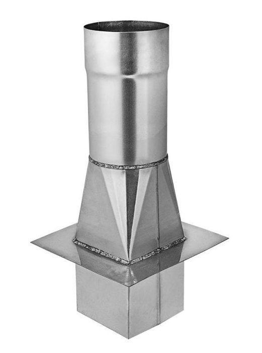 Переход с кирпичной шахты