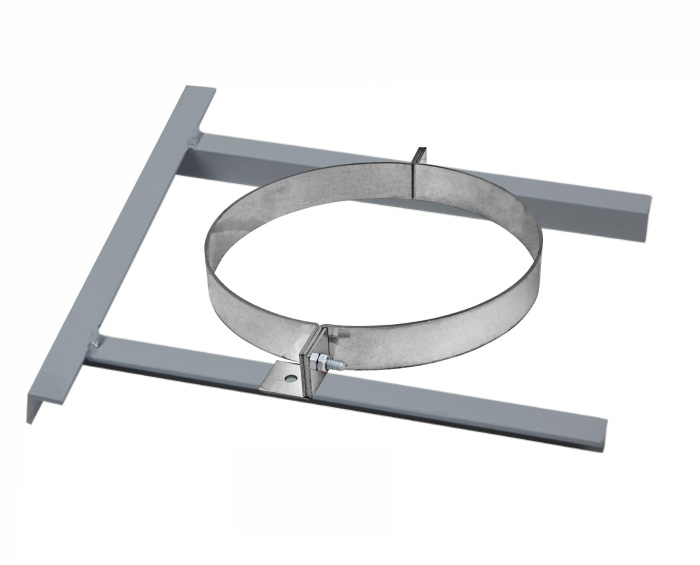 Хомут настенного крепления с кронштейном