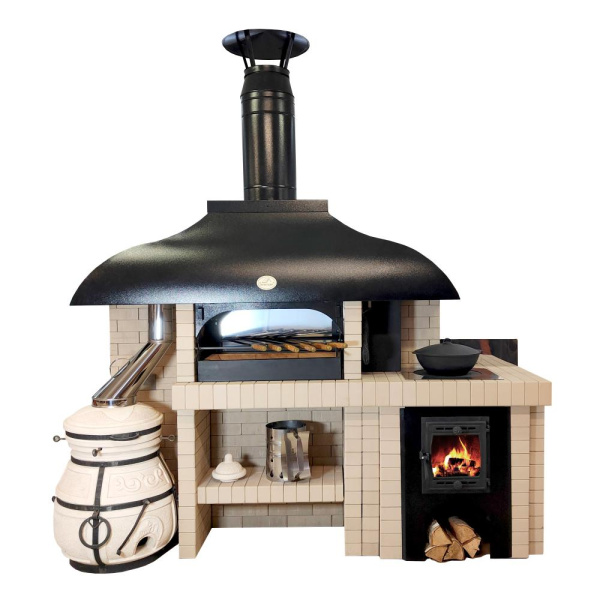 Модуль "МАНГАЛ+КАЗАН+ТАНДЫР" (серебро)