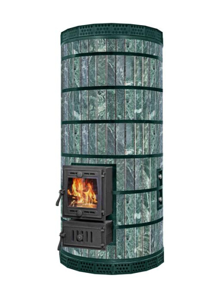 Печь банная с обращенным пламенем "ОБРАЩЕНКА-КДМ" в змеевике