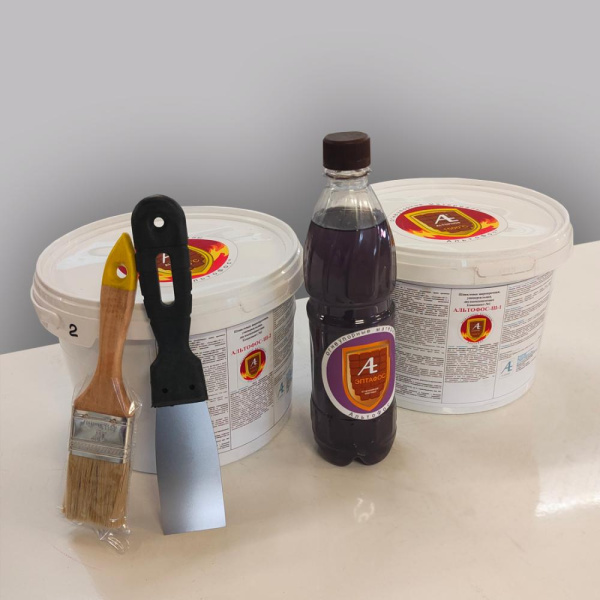 Клей-шпатлёвка жаростойкая "«АЛЬТАФОС-Ш»