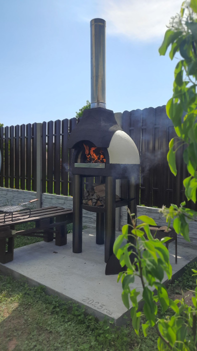 Печь помпейская "ПОМПЕЙКА-600 мобильная"