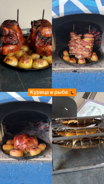 Печь помпейская "ПОМПЕЙКА-600 мобильная"