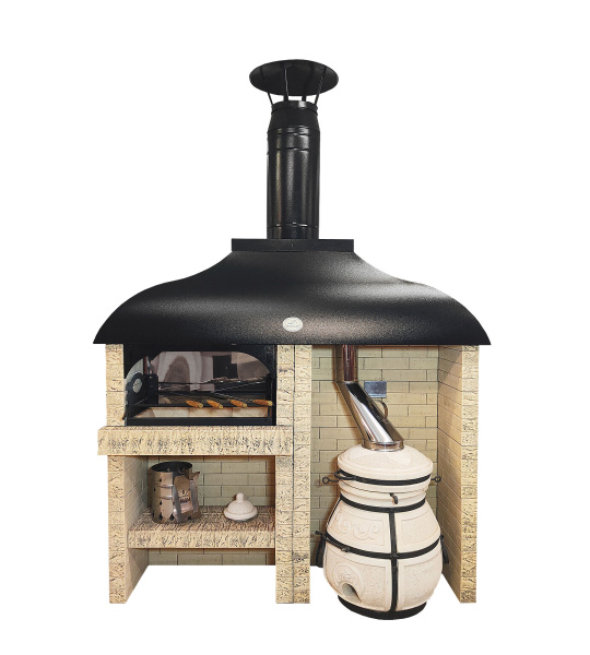 Модуль "МАНГАЛ+ТАНДЫР" (береза)