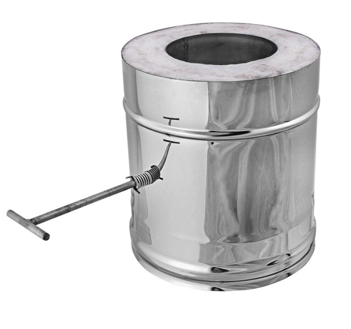 Заслонка поворотная изолированная