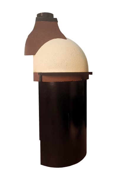 Печь помпейская "ПОМПЕЙКА-600 мобильная" с подставкой