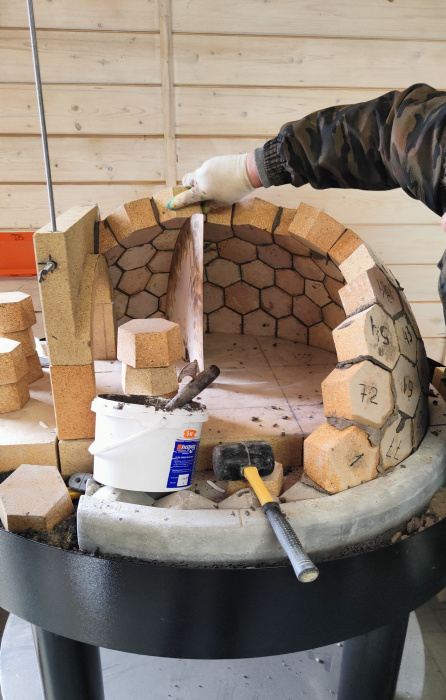 Печь помпейская "ПОМПЕЙКА-800"