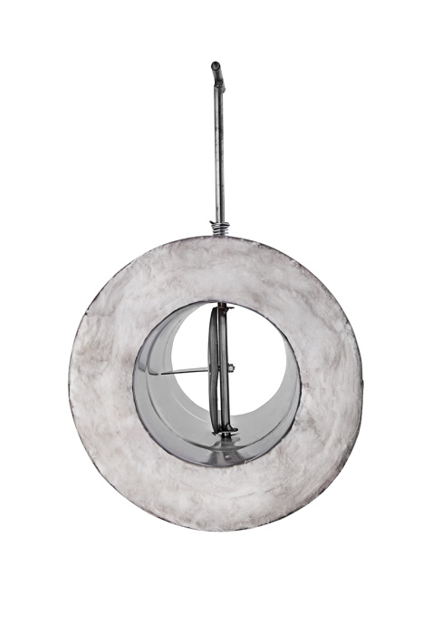 Заслонка поворотная изолированная