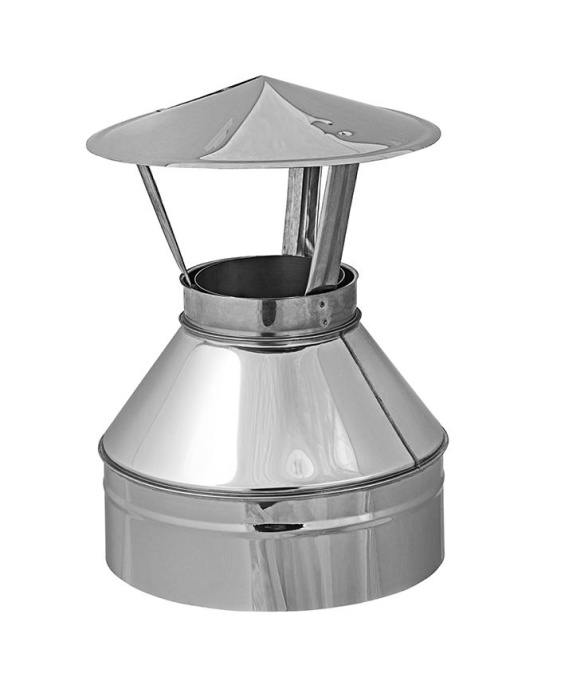 Коническое окончание трехконтурное с флюгарком