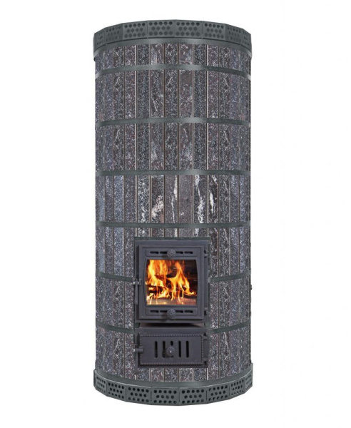 Печь банная с обращенным пламенем "ОБРАЩЕНКА-КДМ" в амфиболите